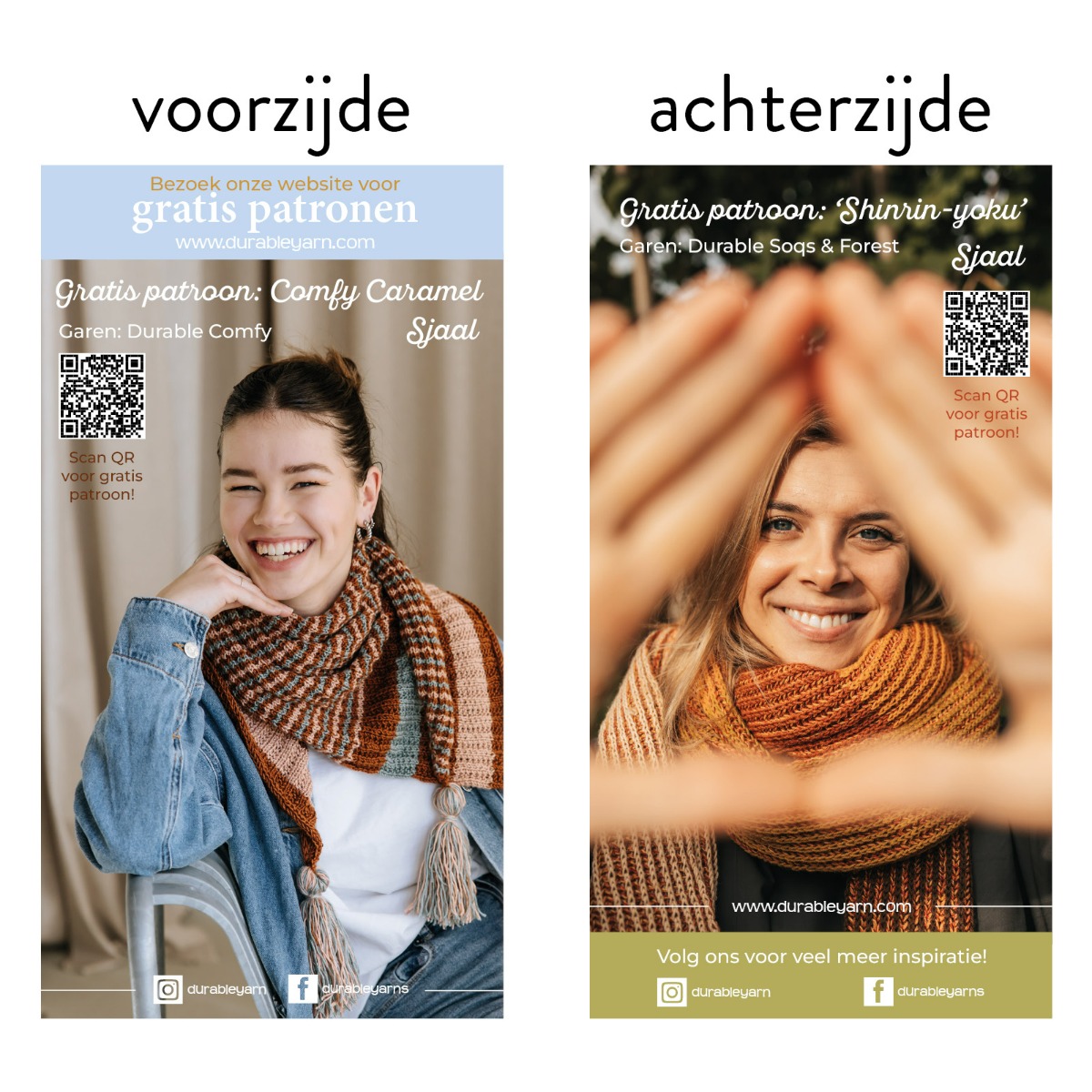 Durable Patroonkaart PF013 Forest sjaals - STUK