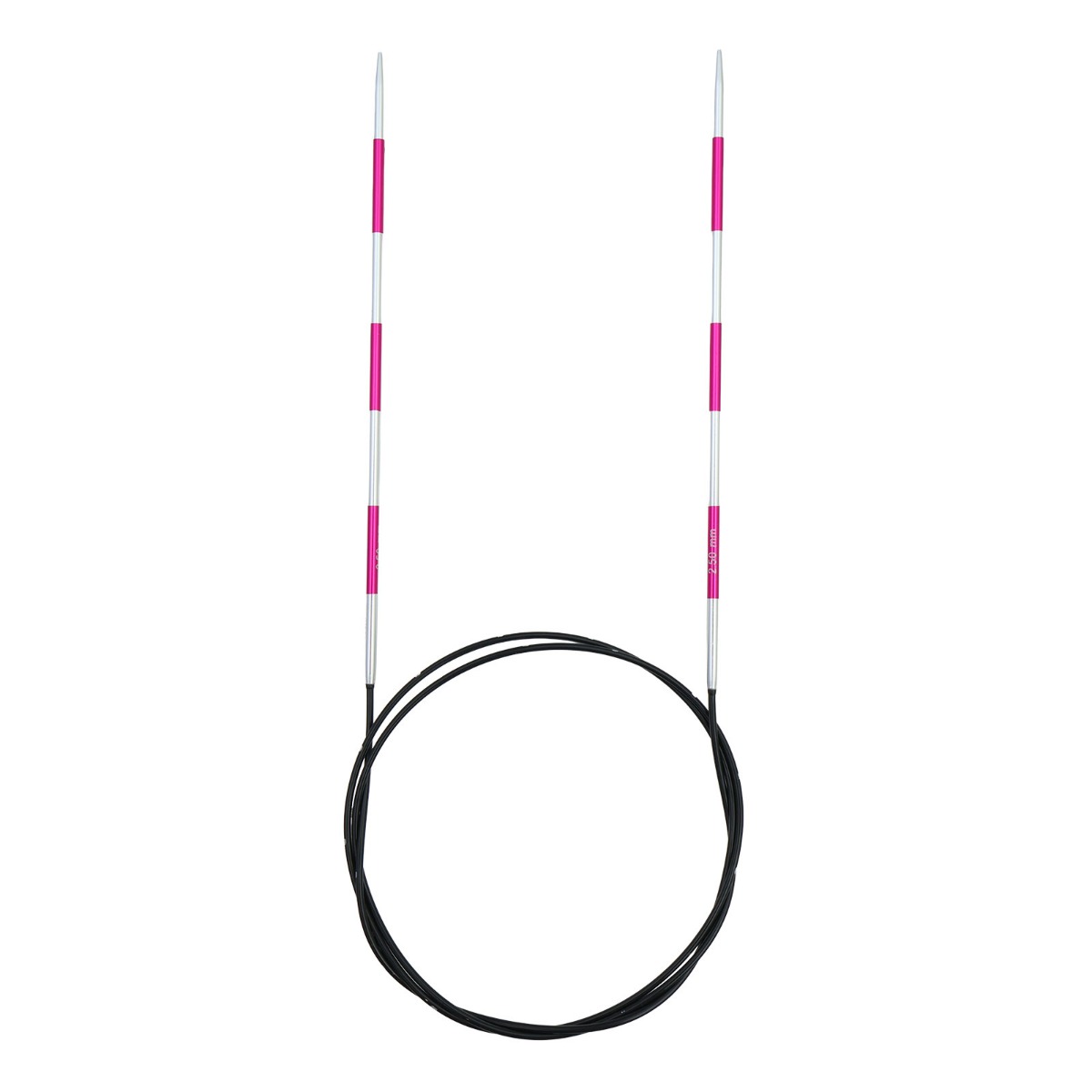 KnitPro 42103 Smartsix Rondbreinaalden 100 cm (Roze) 2,50 mm - Kaart