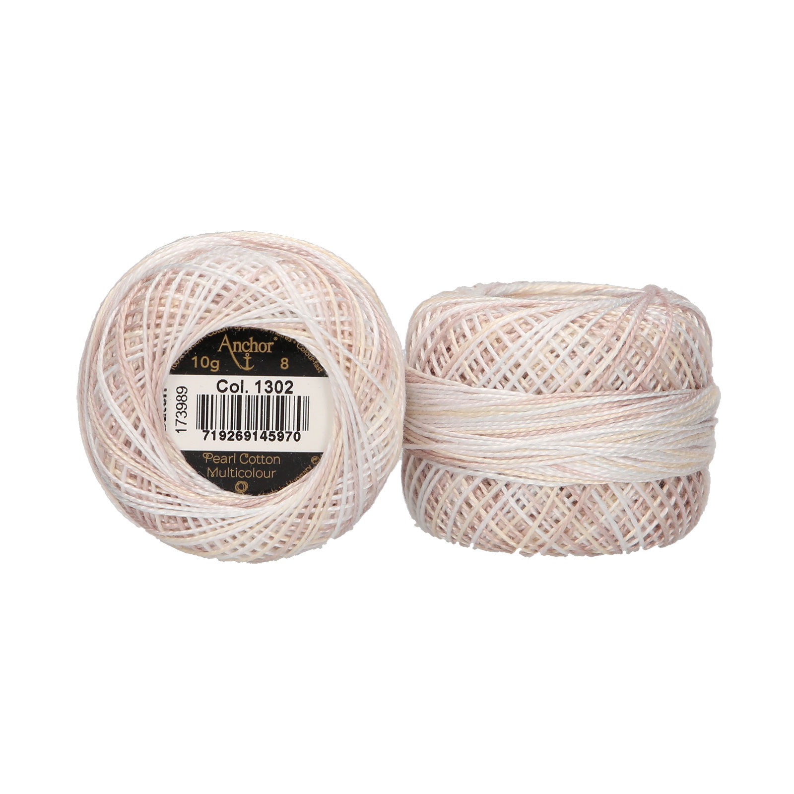 Anchor 4518.08 Perlé 8 borduurgaren multikeluren 10 gram dikte 8 - Kleur 1302