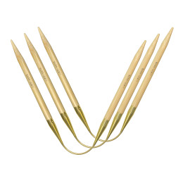 Addi 5612030.0600 CraSyTrio flexibele sokkennaalden bamboo 30 cm 6 mm - Kaart