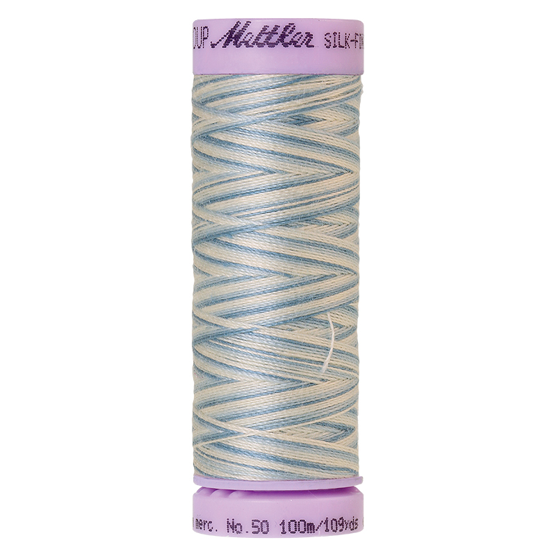 Amann Mettler 9075 Silk Finish Cotton Multi machineborduurgaren 100mtr 100% katoen dikte 50 - Kleur 9810