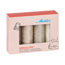 Amann Mettler SE4 Allesnaaigarenset 4 x 200 meter beige kleurtinten - STUK