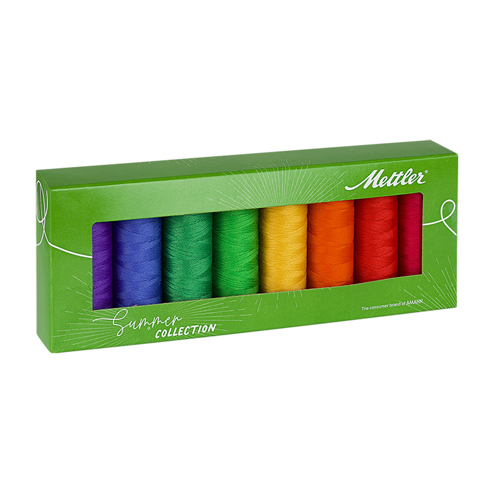 Amann Mettler SE8 Allesnaaigarenset Seralon 8 x 200mtr zomerkleuren - STUK