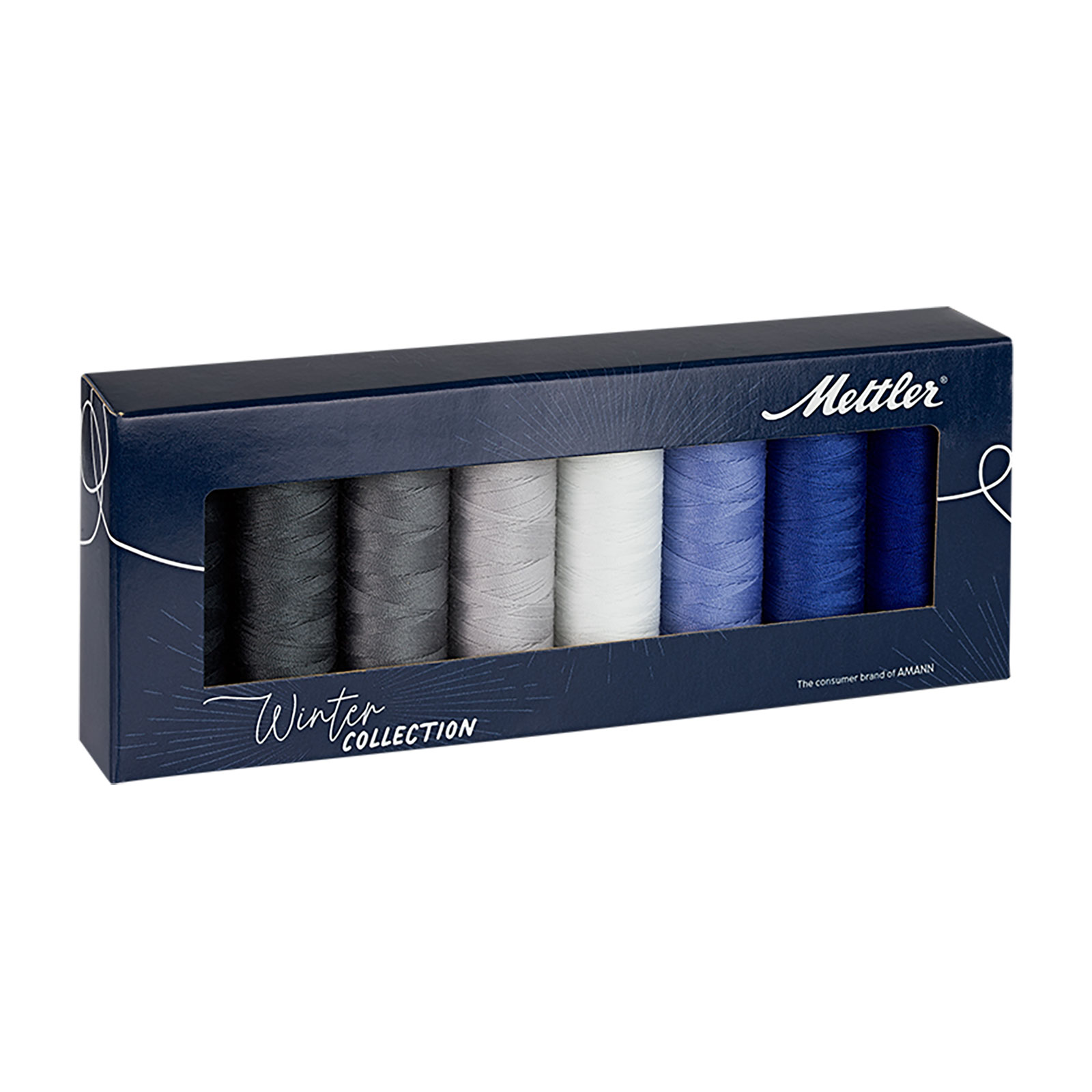 Amann Mettler SE8 Allesnaaigarenset Seralon 8 x 200mtr winterkleuren - STUK