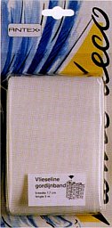Antex 232001 Home Deco gordijnbandvlieseline 7,7 cm 5 meter - Kaart