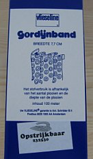 Antex 232530 Gordijnbandvlieseline opstrijkbaar 7,7cm - Meter