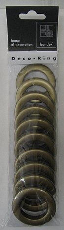 Antex 328799 Deco Ringen 35,5x55mm antiek 10 stuks - STUK