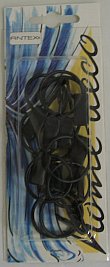 Antex 329511 Home Deco Ring+Clip zwart 10 stuks - Kaart