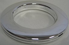 Antex 329740 Klikring 35mm Chroom - STUK