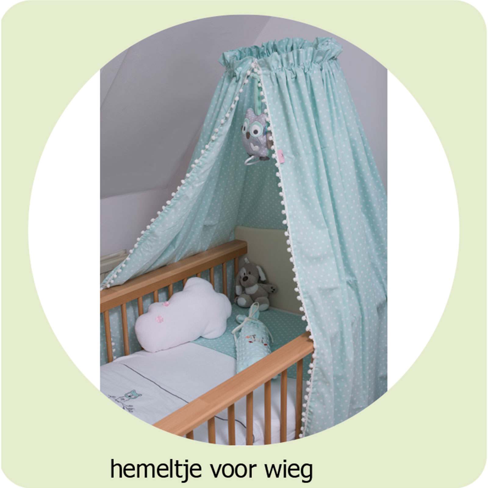 Annie Do It Yourself 96 Patroon Hemeltje voor wieg aan piekstok - STUK