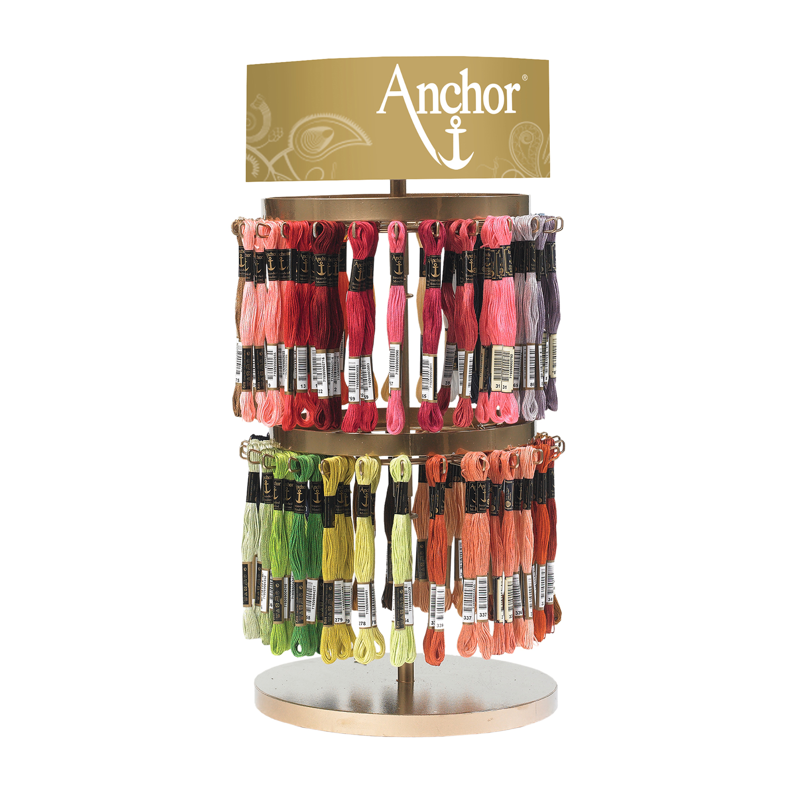 Anchor 029TASSCTR13 Draaistandaard gevuld met mouline - STUK