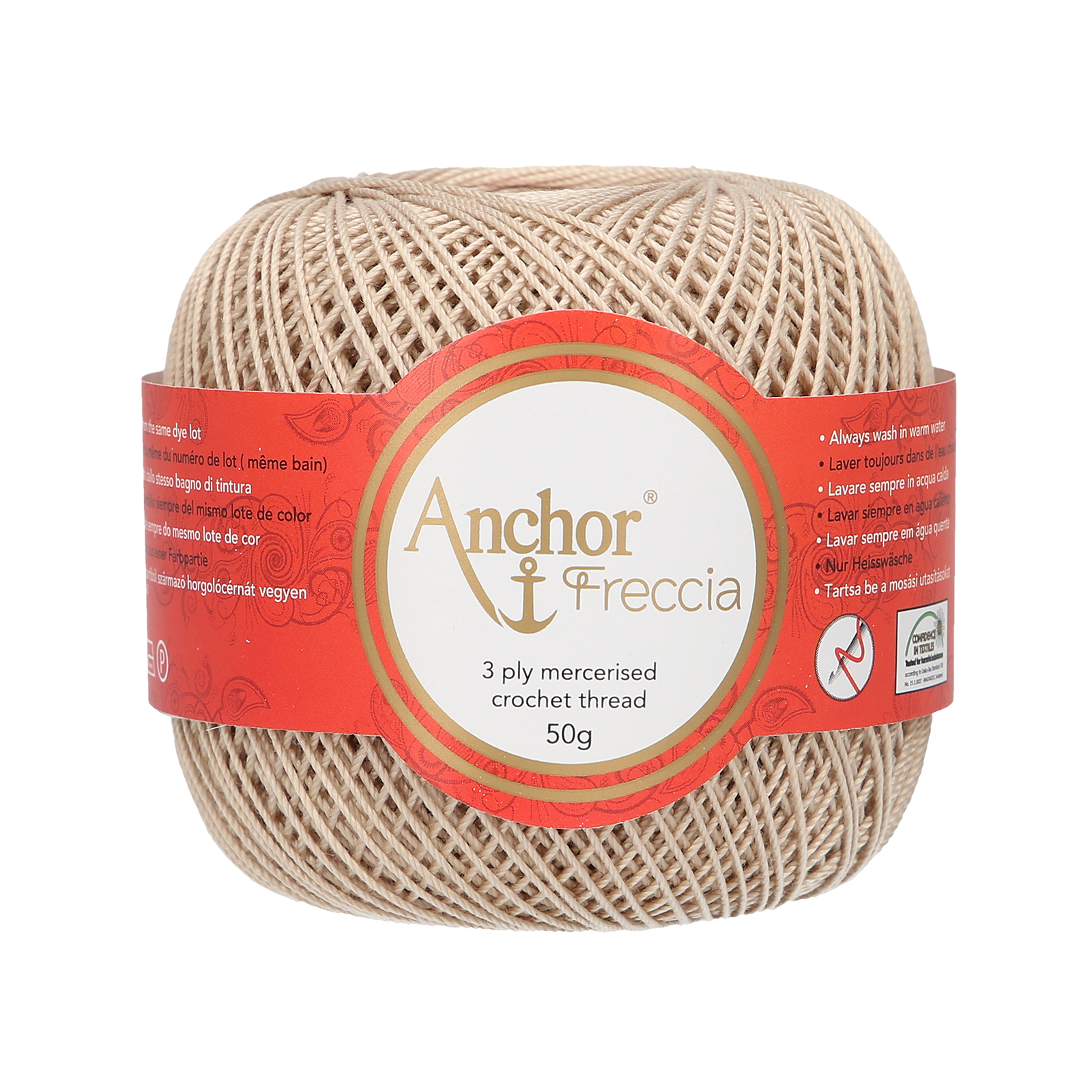 Anchor 4771008 Freccia haakgaren dikte 8 50 gram - Kleur 286