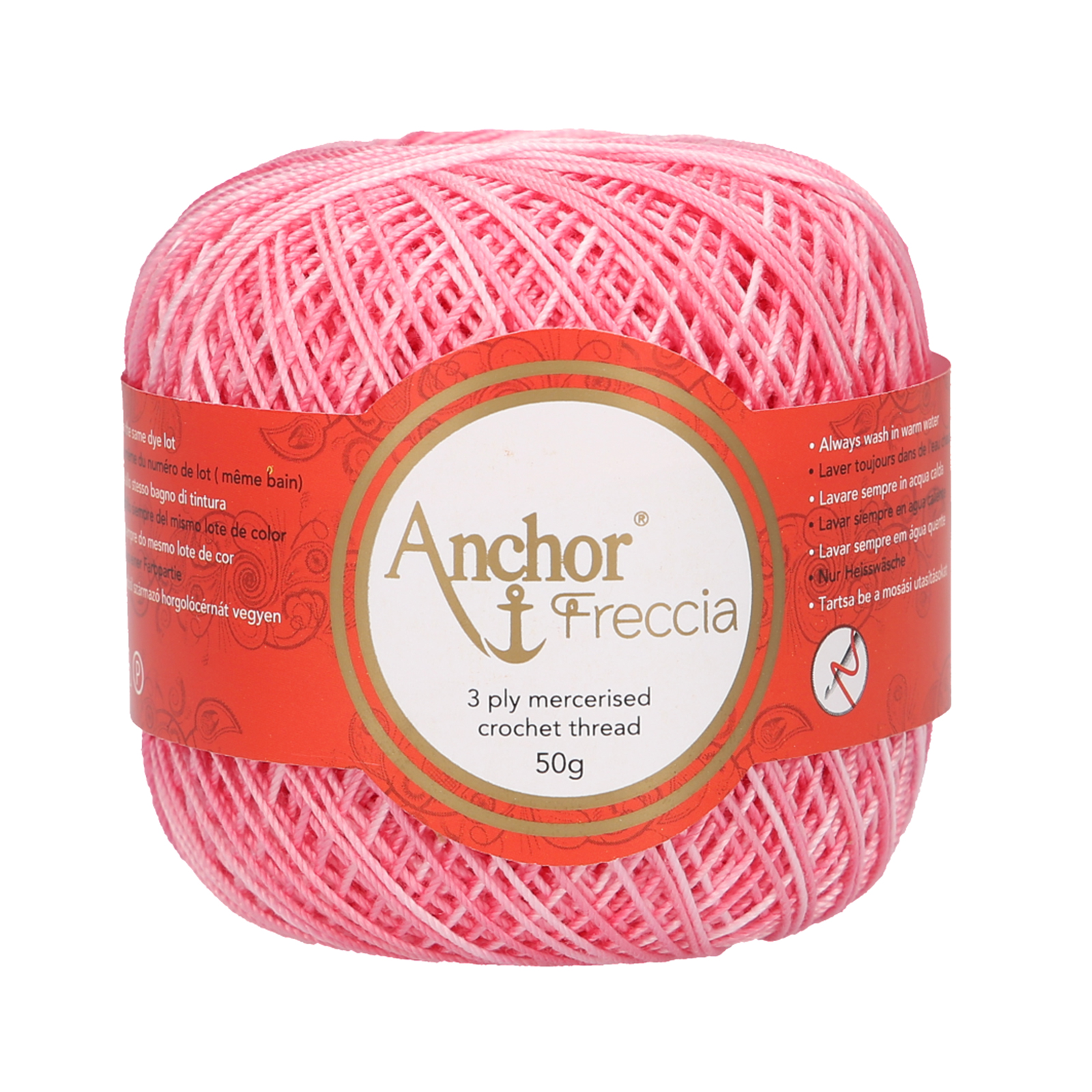 Anchor 4787006 Freccia haakgaren mukltikleuren dikte 6 50 gram - Kleur 1201