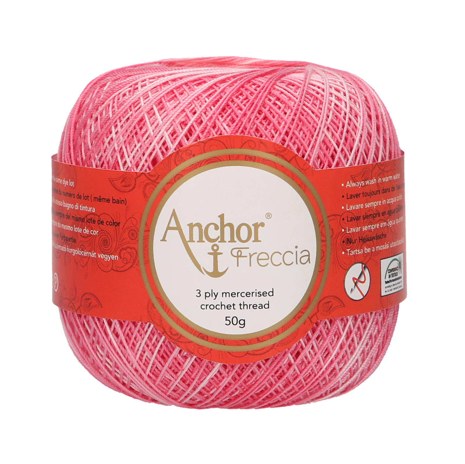 Anchor 4787016 Freccia haakgaren multikleuren 50 gram dikte 16 - Kleur 1201
