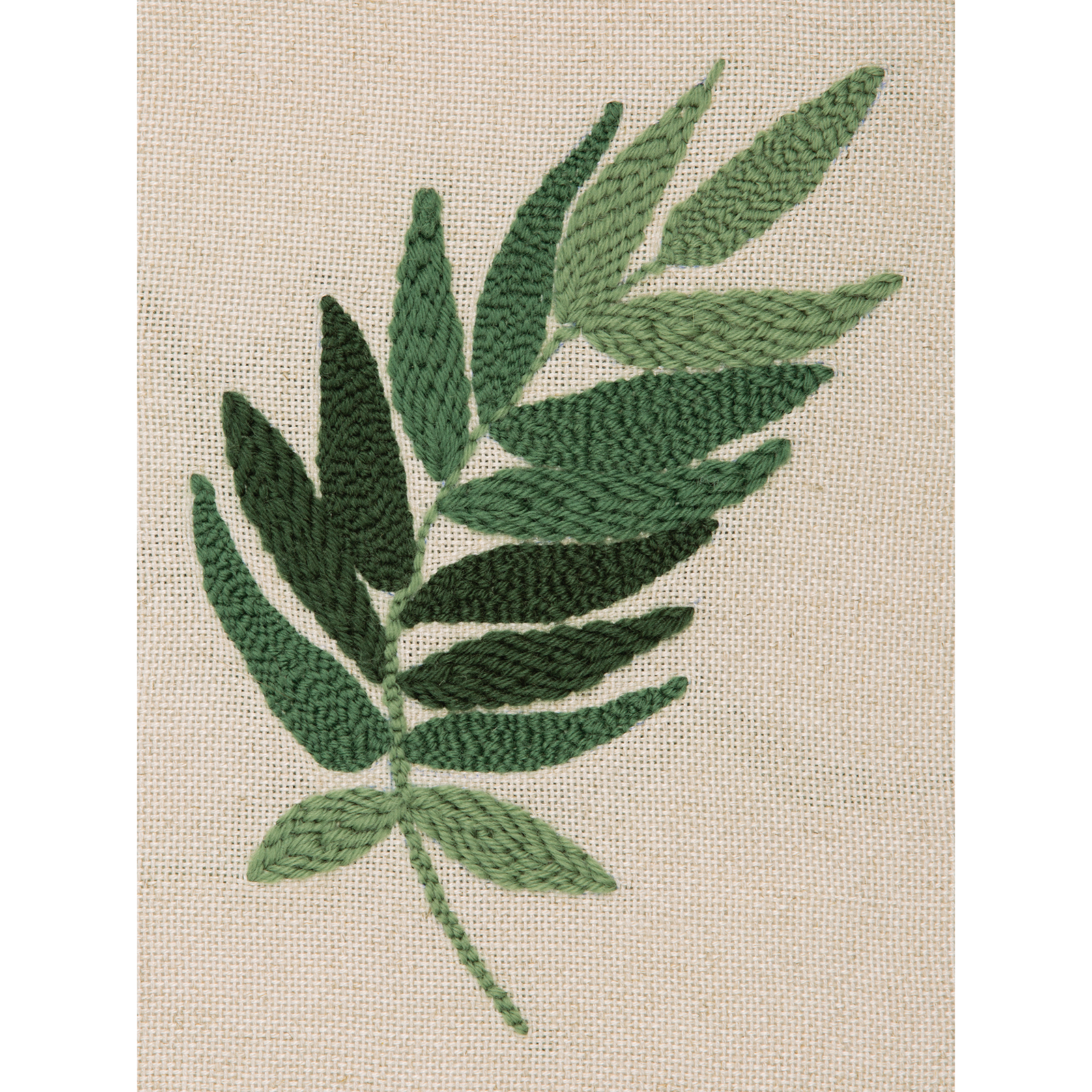 Anchor APN005 Voorbedrukt punchpakket Palm leaf 20x20 cm - PAKKET