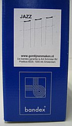 Bandex 328150 Jazz gordijnplooiband 50 mm transparant - Meter