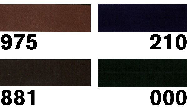 Biaisband suedine 18 mm - Kleur 000