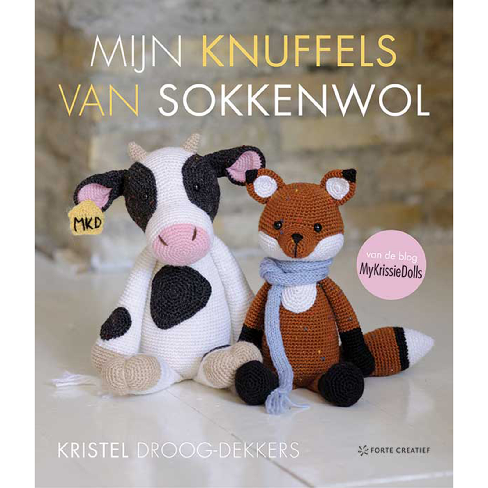 Boek Mijn knuffels van sokkenwol  , ISBN 9789462501508 - STUK