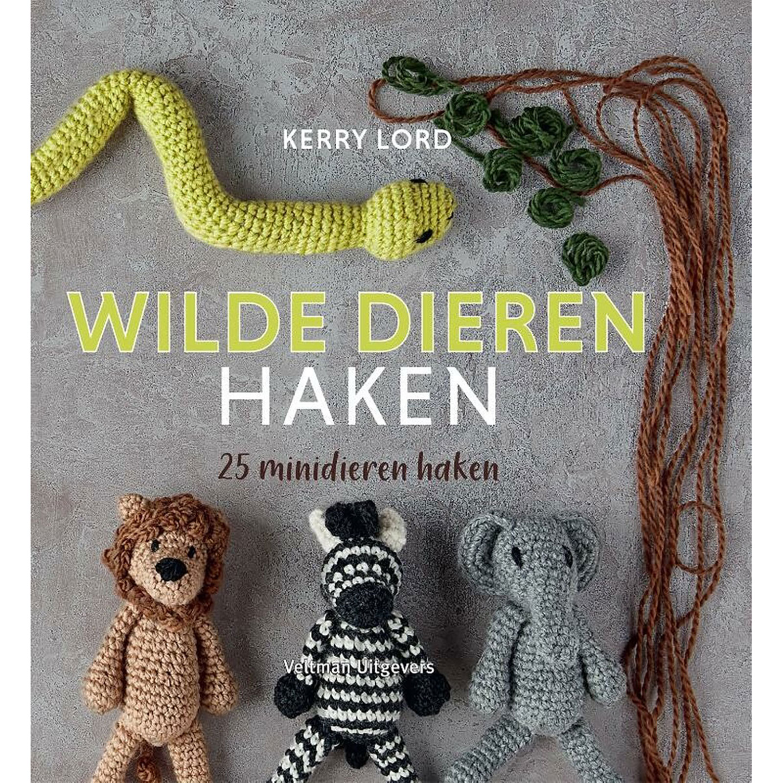 Boek Wilde dieren haken. ISBN 9789048320141 - STUK