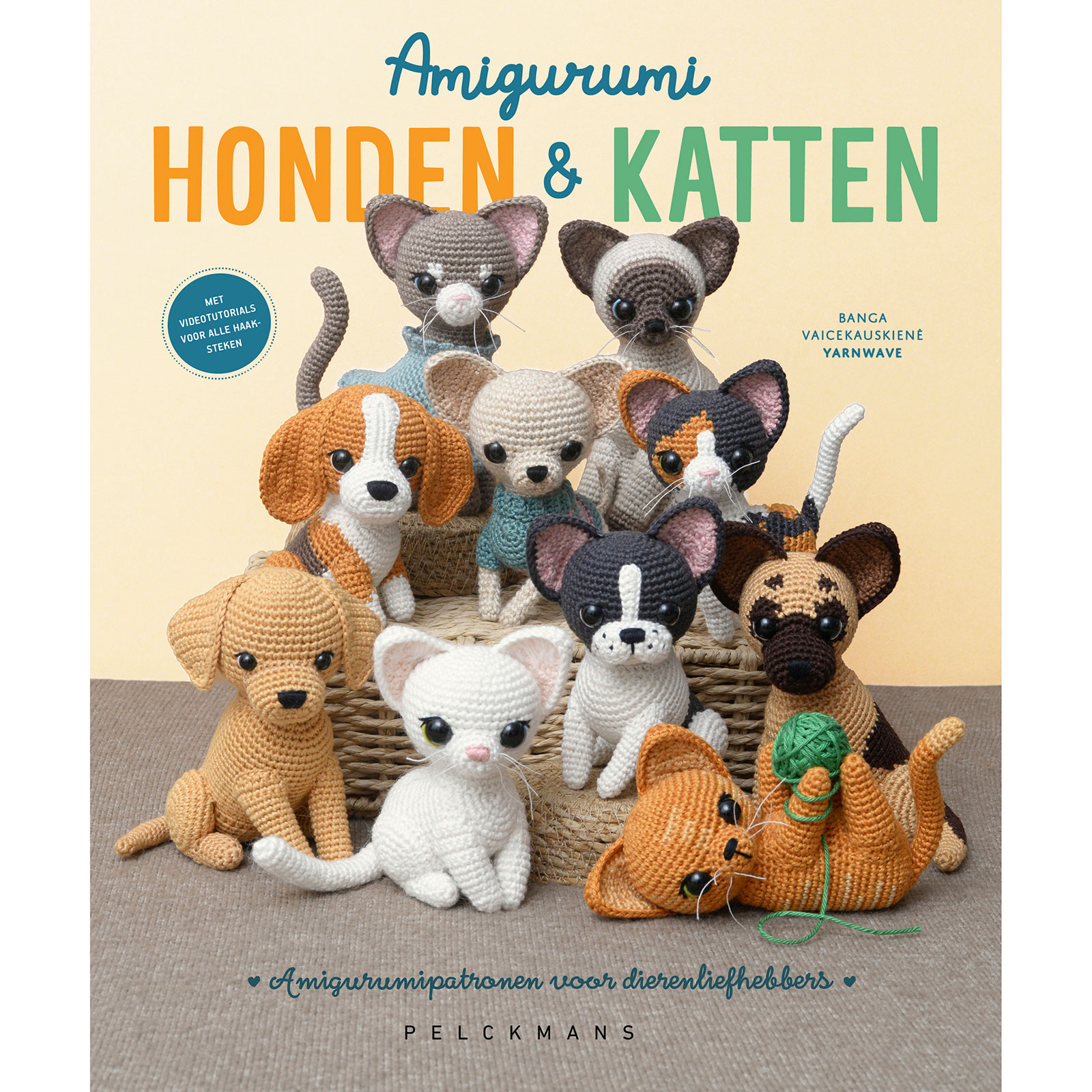 Boek Amigurumi Honden en katten. ISBN 9789463839006. Nederlands - STUK