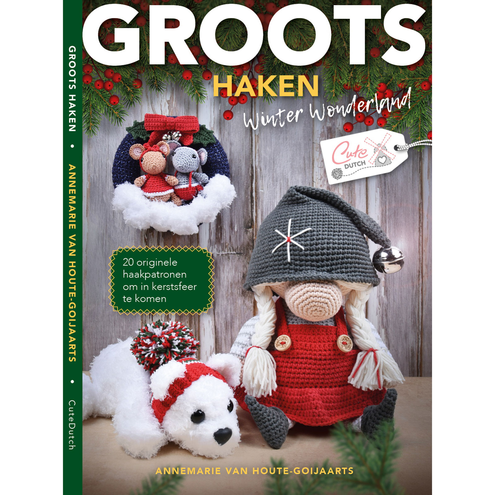 Boek Groots haken Winter Wonderland. ISBN 9789083195612 - STUK