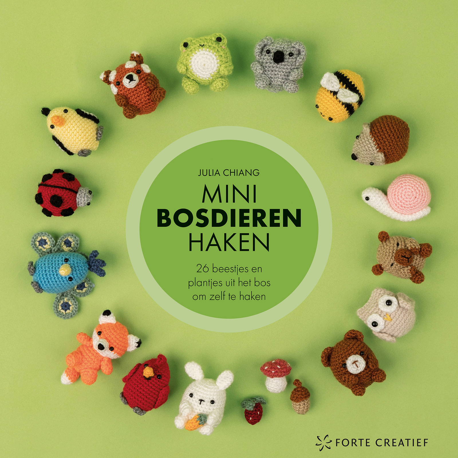 Boek Mini Bosdieren haken. ISBN 9789000396535. Nederlands - STUK
