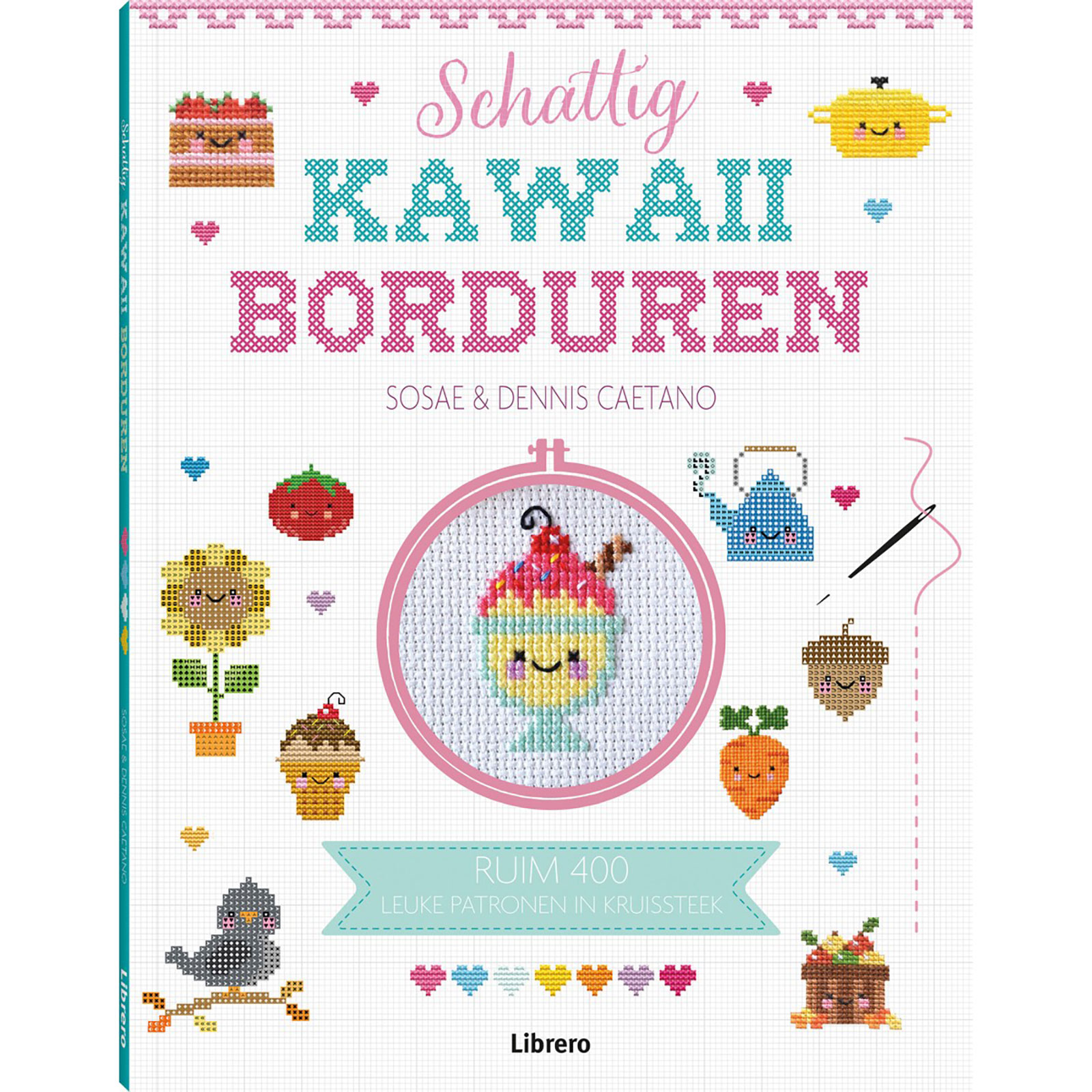 Boek Schattig Kawaii Borduren. ISBN 9789463596688. Nederlands - STUK