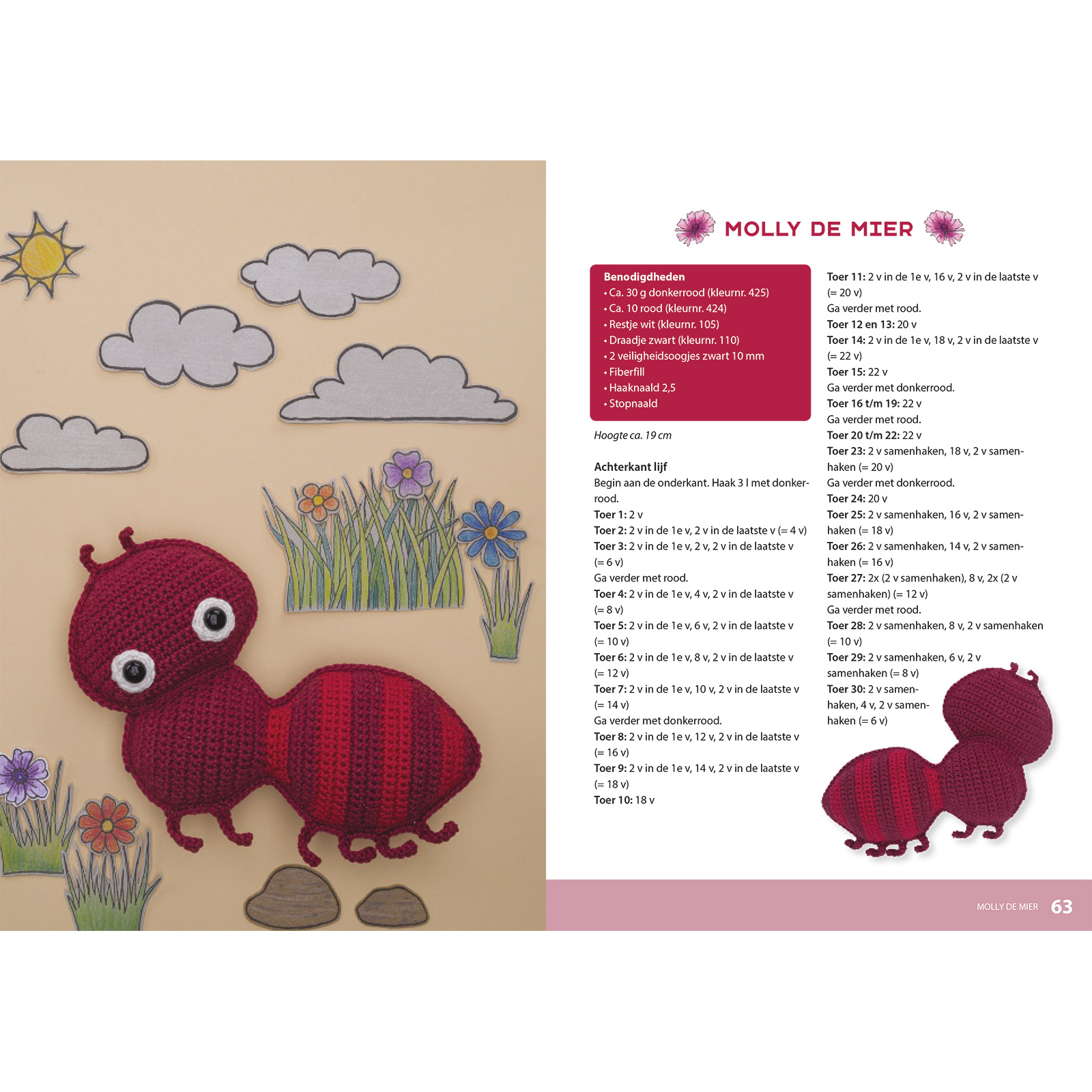 Boek Kriebelbeestjes haken. ISBN 9789000398270. Nederlands - STUK