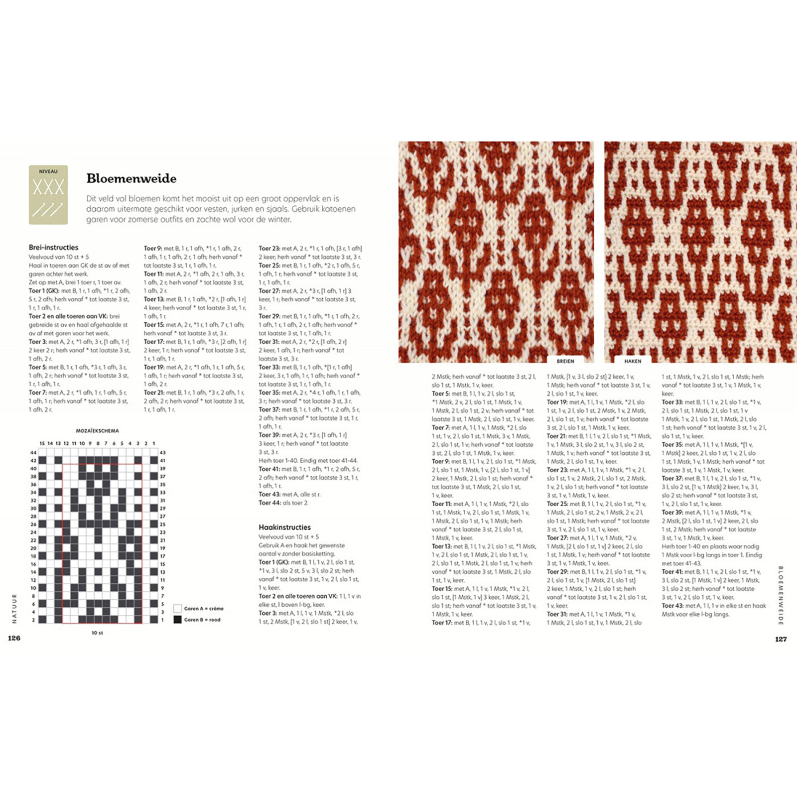 Boek Mozaïekpatronen voor haken en breien. ISBN 9789463599610. Nederlands - STUK