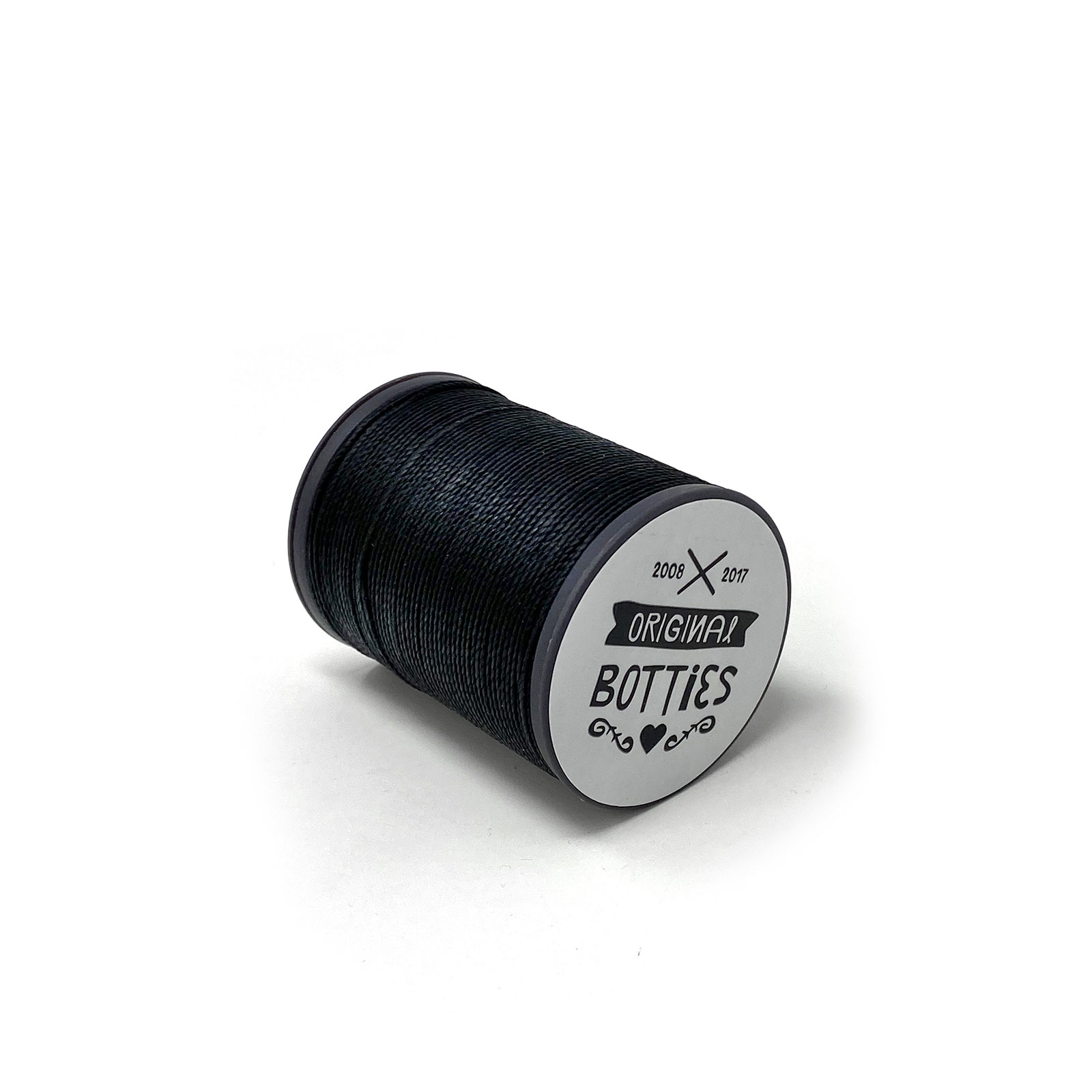 Botties N999.65 Naaigaren zwart gewaxt voor aannaaien van zolen - 65 meter - STUK