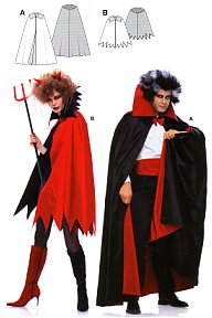 Burda patroon 2435 Cape. Maat: 44-60 - STUK