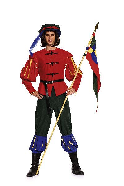 Burda patroon 7467 landsknecht. Maat: 44-60 - STUK