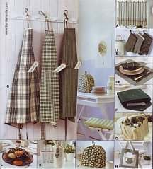 Burda patroon 8125 keuken decoratie. Maat: one size - STUK