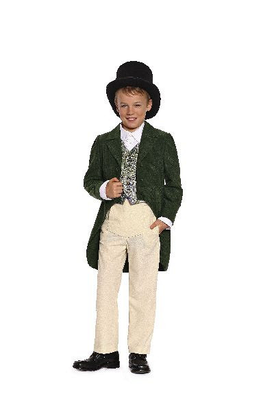 Burda patroon 9528 biedermeier kostuum. Maat: 122-164 - STUK