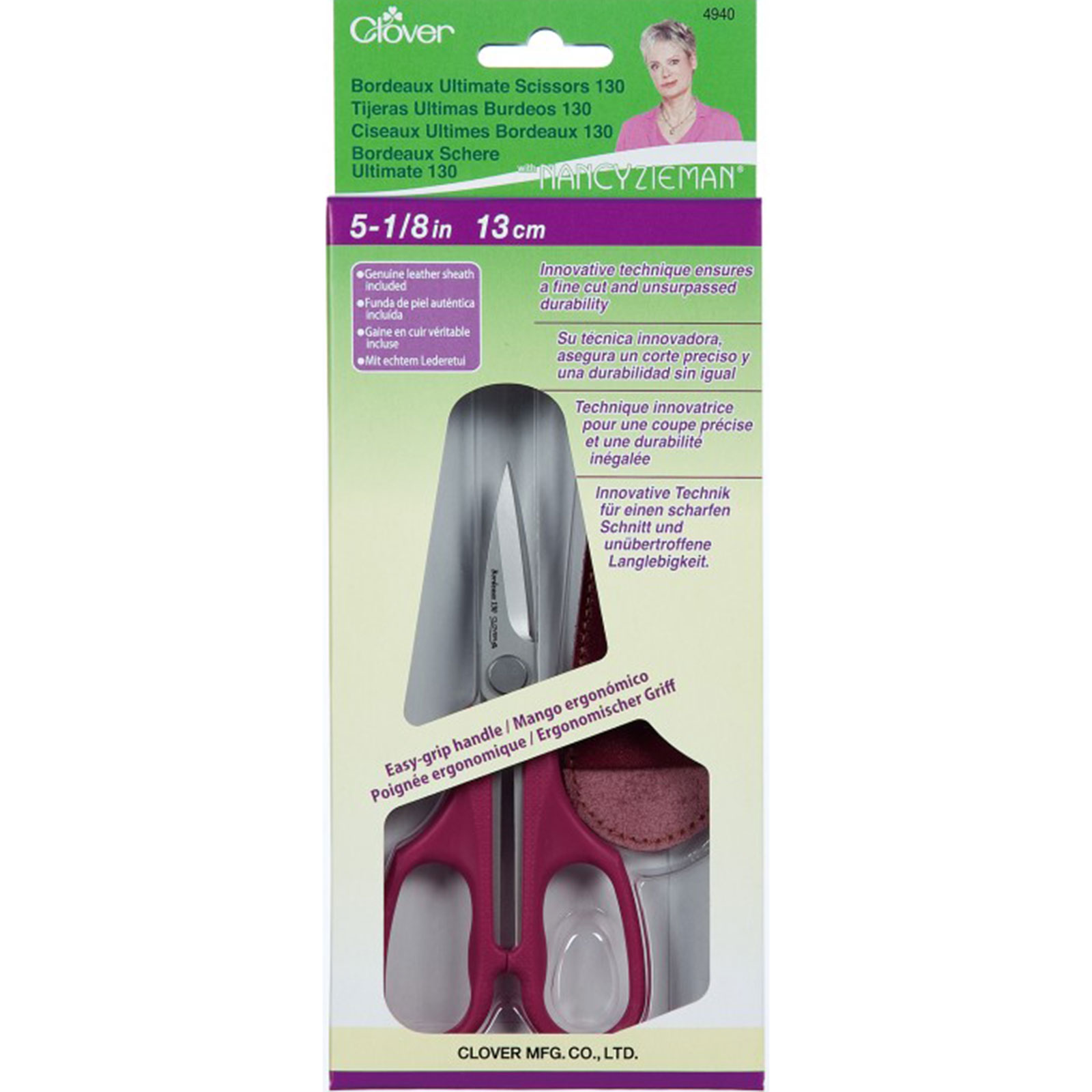 Clover 4940 Nancy Zieman Ultimate schaar 130 - Kaart