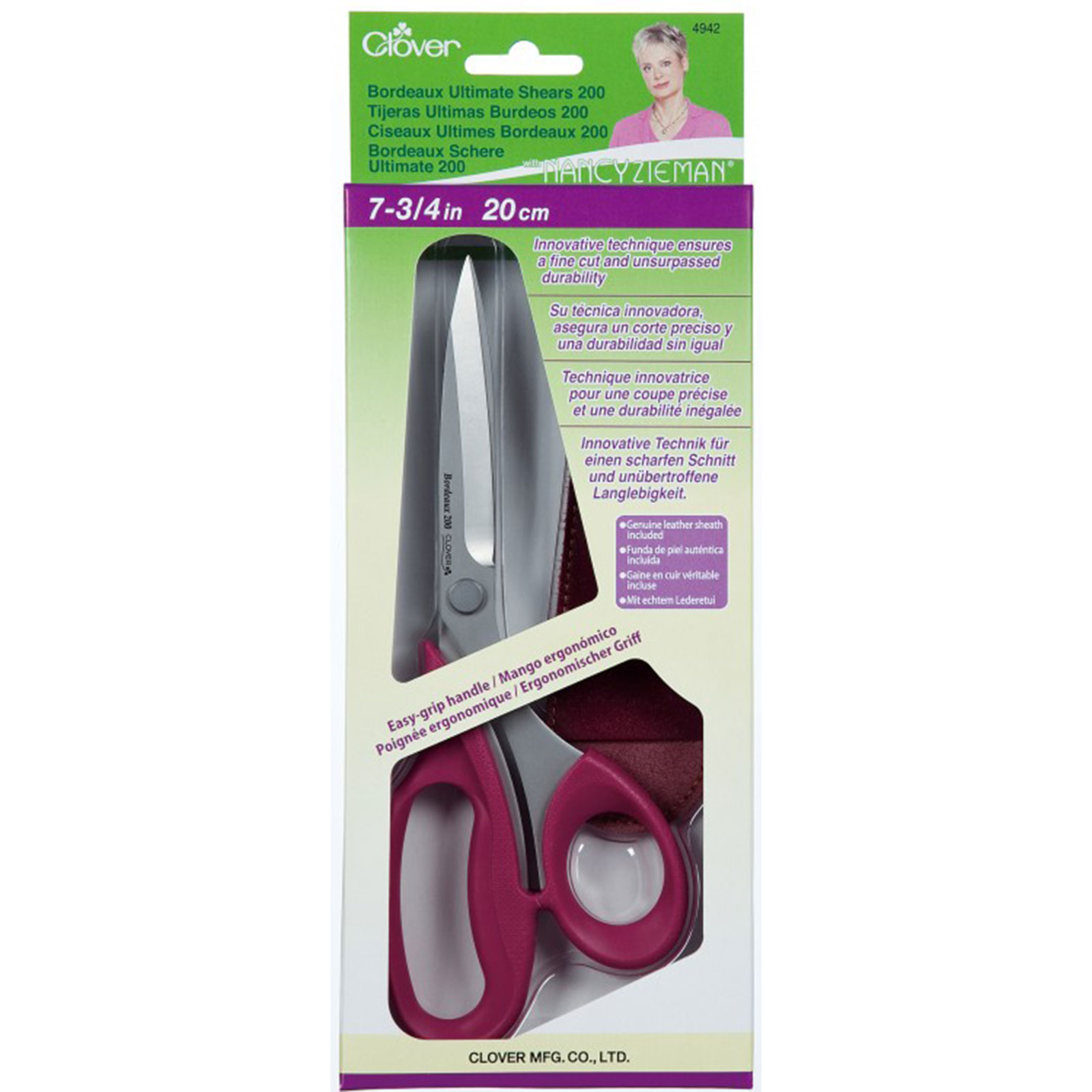 Clover 4942 Nancy Zieman Ultimate schaar 200 - Kaart