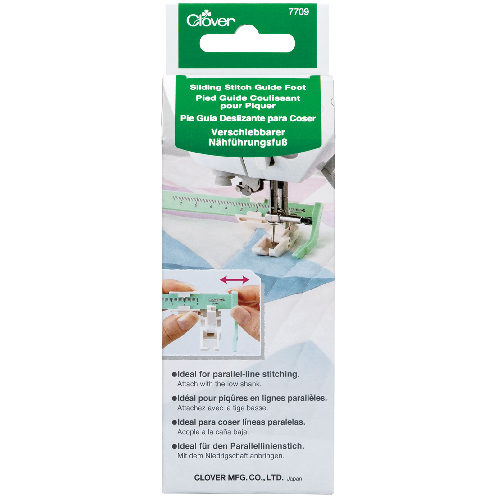 Clover 7709 Glijvoet met stekengeleider - Kaart