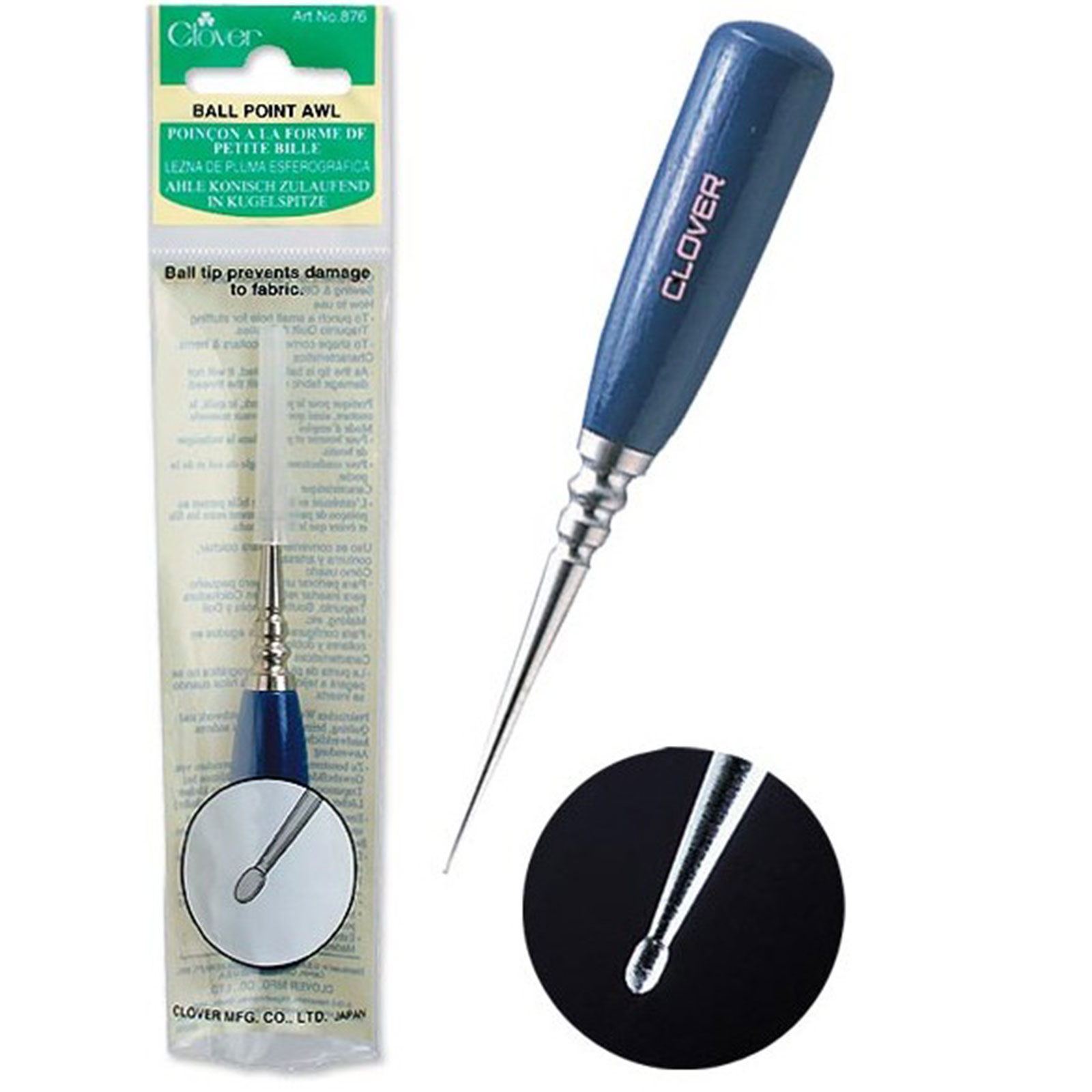 Clover 876 Priem met een bolle punt - Kaart