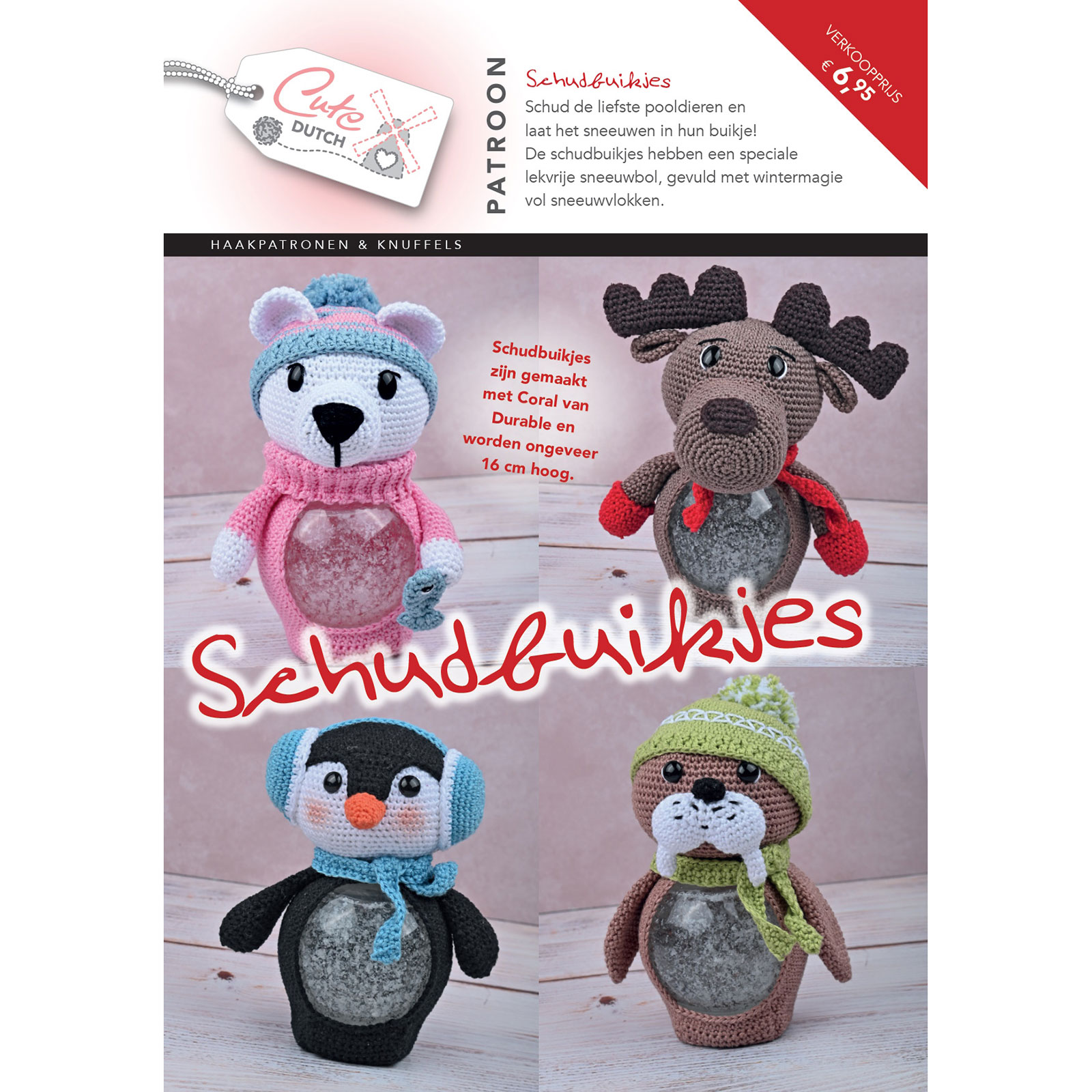 Cute Dutch Patronenboekje Schudbuikjes. ISBN 9789083602431. Nederlands - STUK