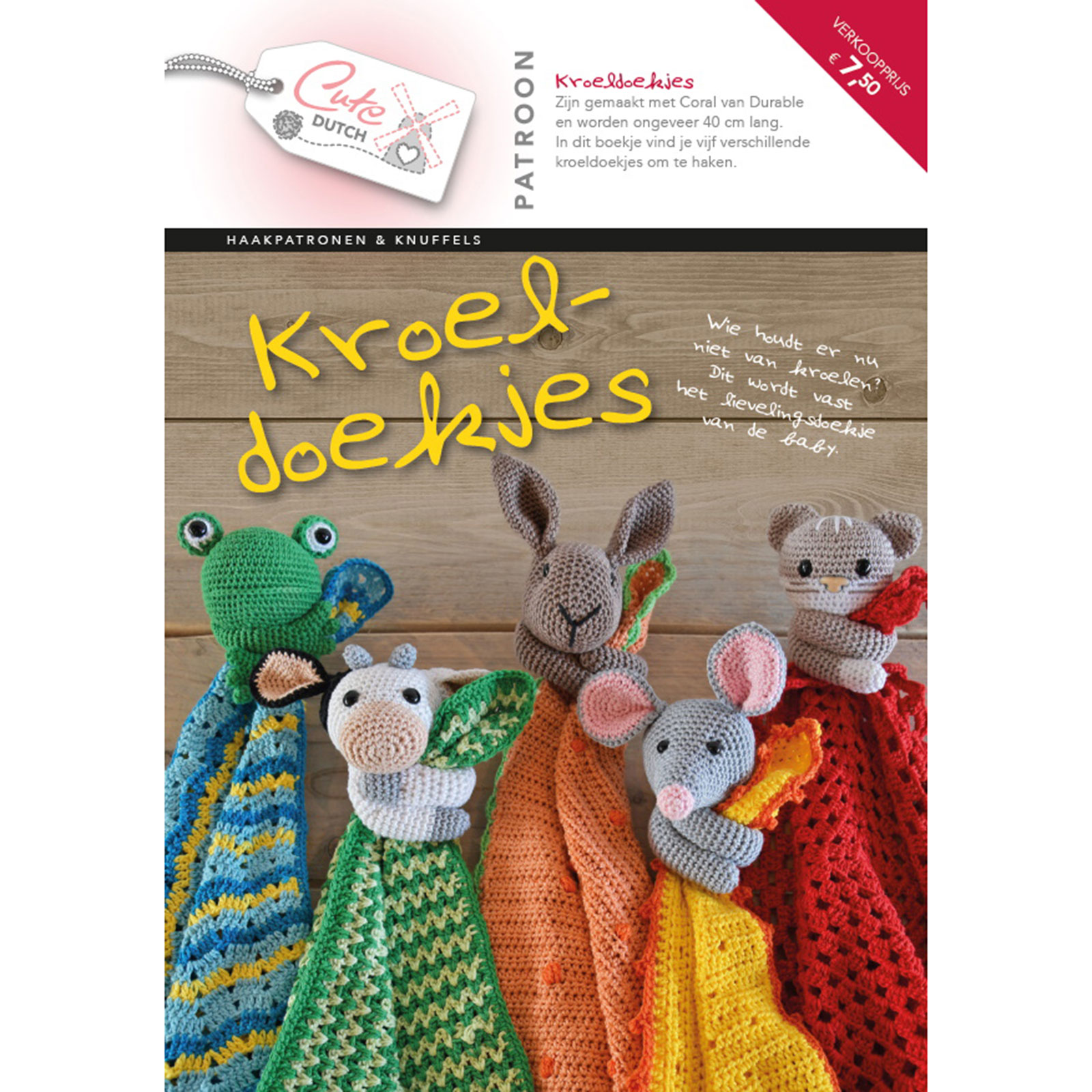 CuteDutch Patroonboekje Kroeldoekjes - STUK