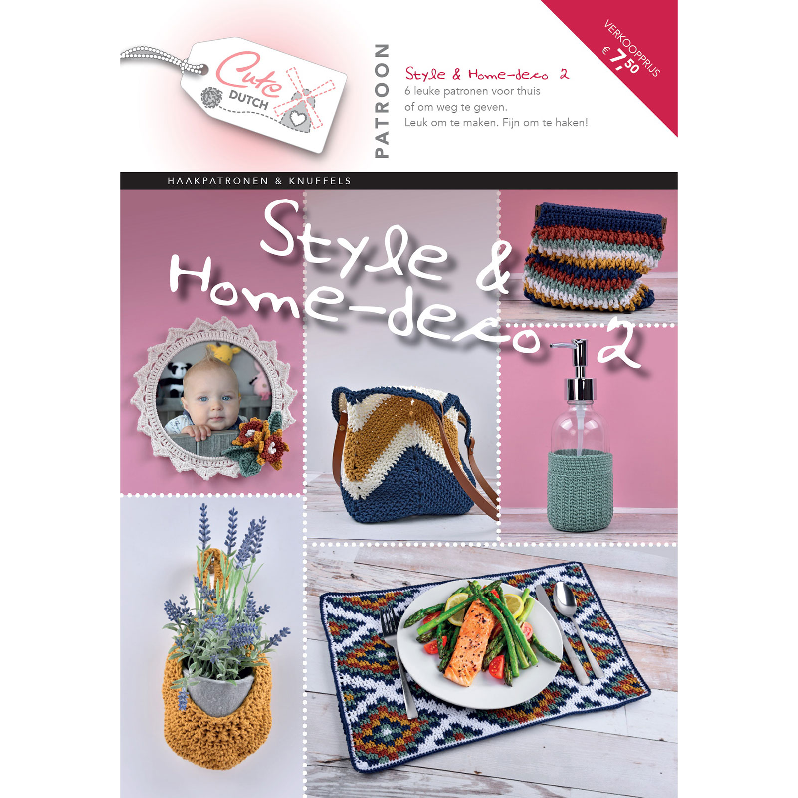 CuteDutch Patroonboekje Style en Home Deco 2 - STUK