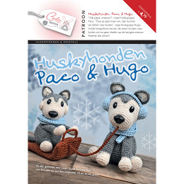 CuteDutch Patroonboekje Husky's Paco en Hugo ISBN 9789083483726 Nederlands - STUK
