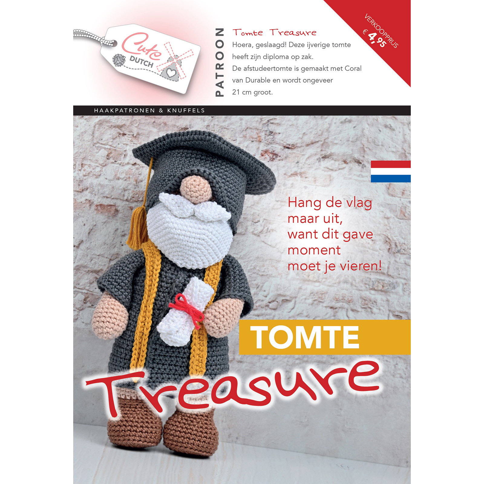 Cute Dutch Patroonboekje Tomte Treasure. ISBN 9789083483771. Nederlands - STUK
