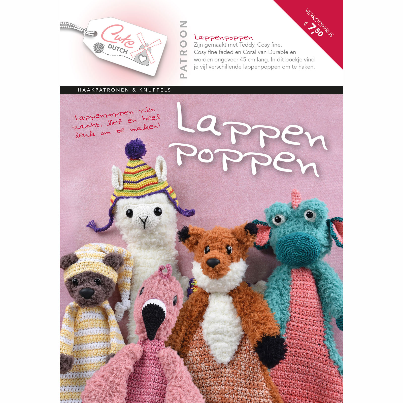 Patronenboekje Lappenpoppen. ISBN 9789083195629
 - STUK