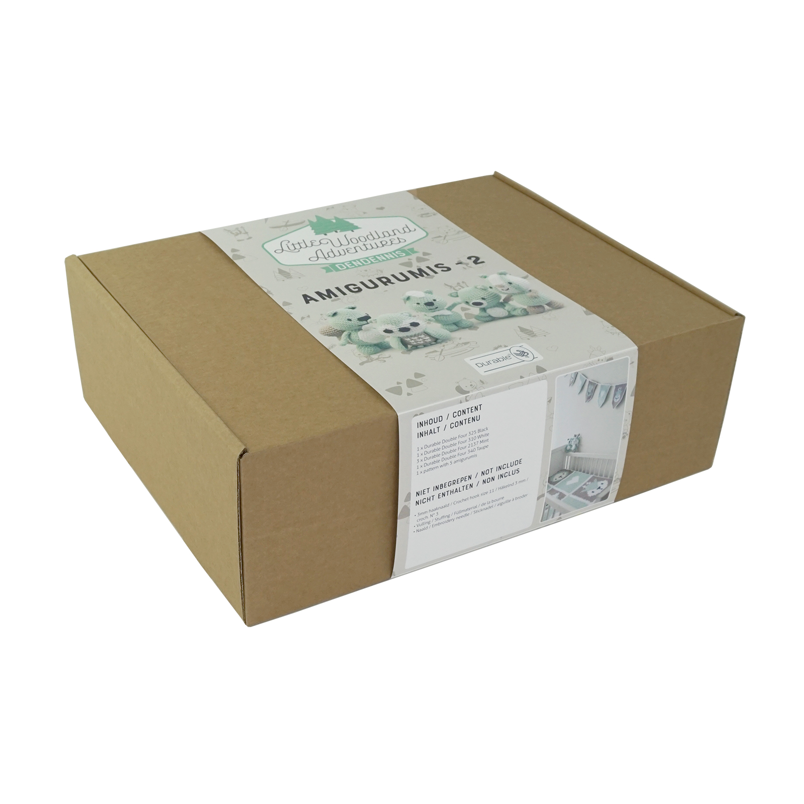 Dendennis 014.148 Haakpakket Little Woodland Adventures amigurumi deel 2 - Kleur 369