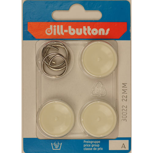 Dill 007.30022 Speciale knopen achtersteek 22 mm - Kaart