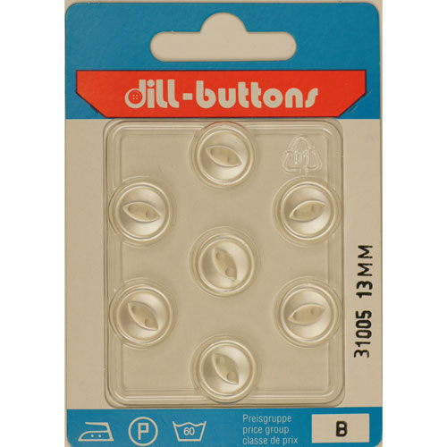 Dill 007.31005 Blouse knopen 2 gaats 13 mm - Kaart