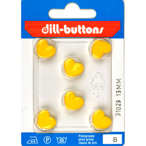 Dill 007.31029 Kinderknopen achtersteek 13 mm - Kaart