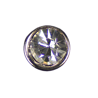Dill 007.310540 Strass- / Glitter knopen achtersteek 8 mm - STUK