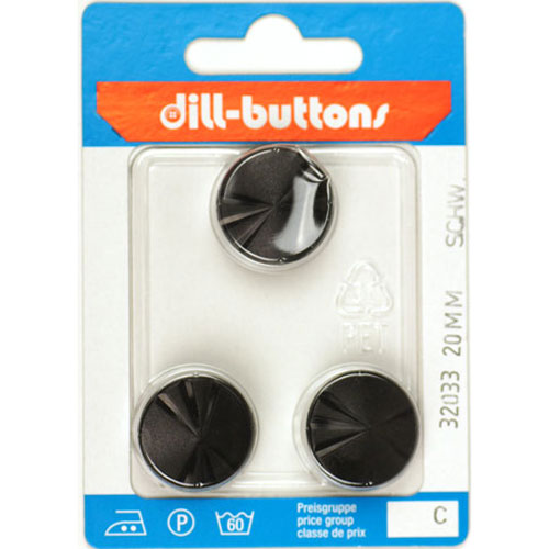 Dill 007.32033 Fashion knopen achtersteek 20 mm - Kaart